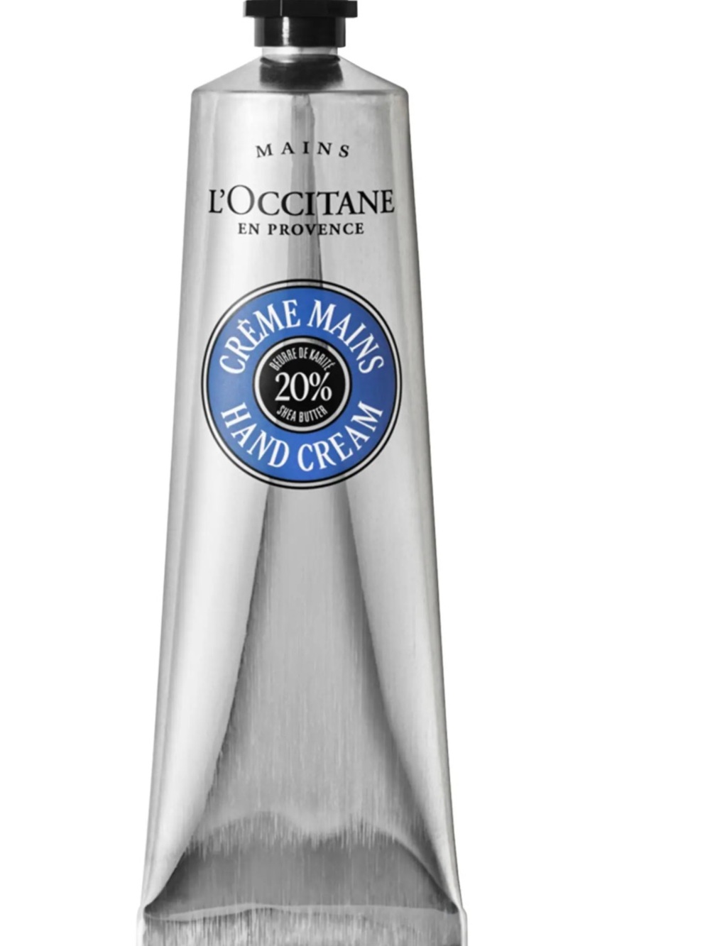 L'OCCITANE Silver Tube with Blue Label Hand Cream